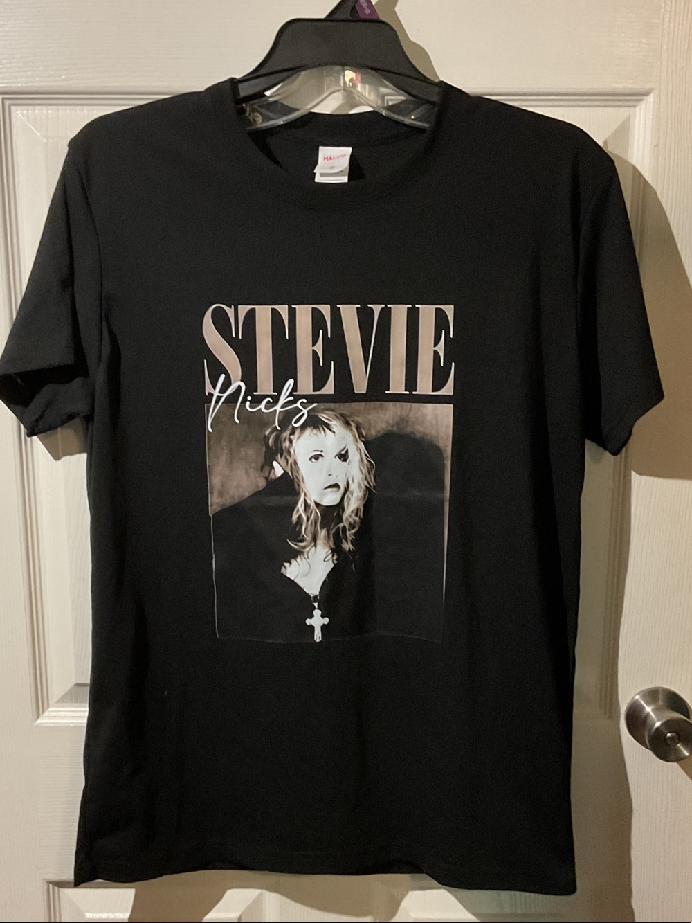 Stevie Nicks Black Graphic Band Tee